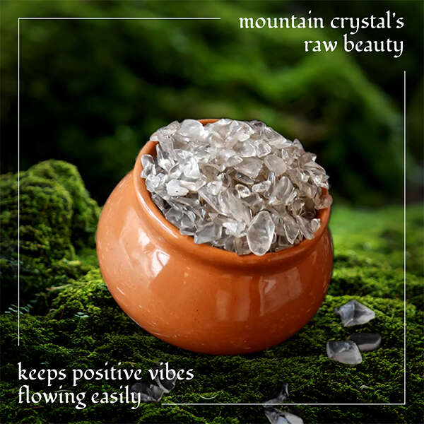 Crystallia - Mountain Crystal for Energy and Positive Vibrations!