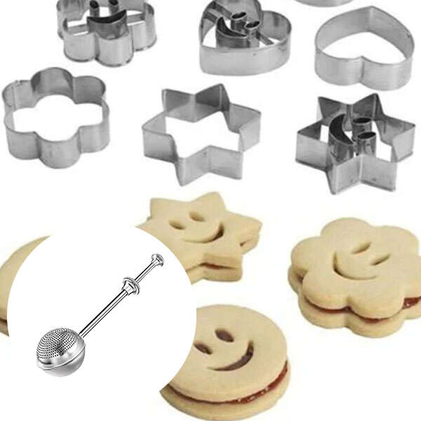 Hometty - Cute Cookie Cutters: Create Cookies with Smiles!