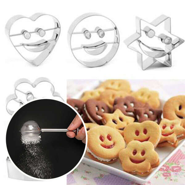 Hometty - Cute Cookie Cutters: Create Cookies with Smiles!