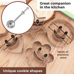 Hometty - Cute Cookie Cutters: Create Cookies with Smiles!