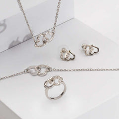 Fidda - Romantic Heart-Shaped Jewelry Set!