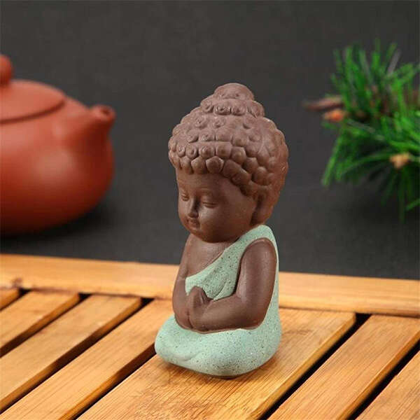 Amani Ceramic Decorative Figurine - Symbol of Inner Happiness and Balance