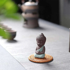 Amani Ceramic Decorative Figurine - Symbol of Inner Happiness and Balance