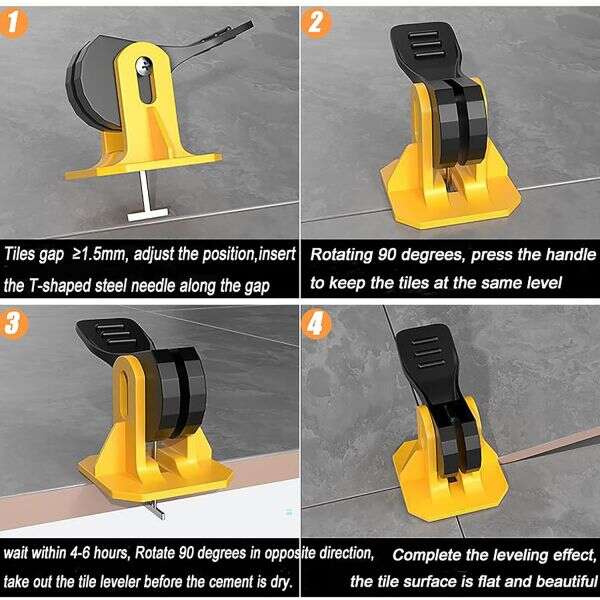 TilerPro - Surface Leveling Set: Level Easily and Precisely!