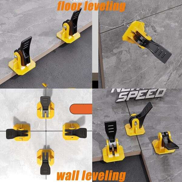 TilerPro - Surface Leveling Set: Level Easily and Precisely!