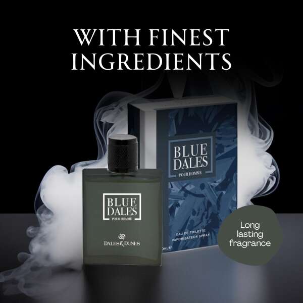 Blue Dales - Refreshing Aromatic Perfume - Energy and Elegance in 100 ml!