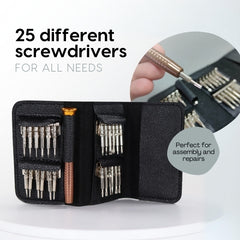 Domus - Household Screwdriver Set - 25 Pieces!