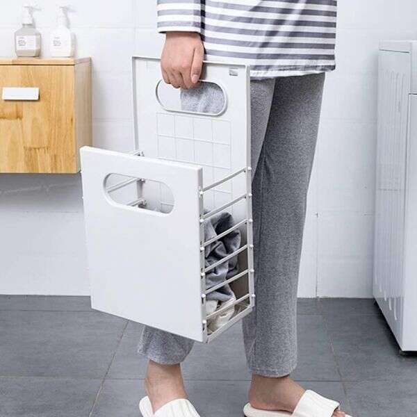 Eliv - Foldable Laundry Basket for Efficient Organization!