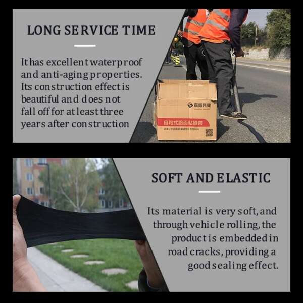 OnyxTape - Self-Adhesive Asphalt Tape: The Ideal Solution for Pavement and Road Repair!