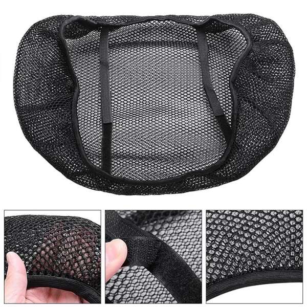 MotoEase - Motorcycle Seat Mesh Cover: Comfort and Durability on Every Ride!