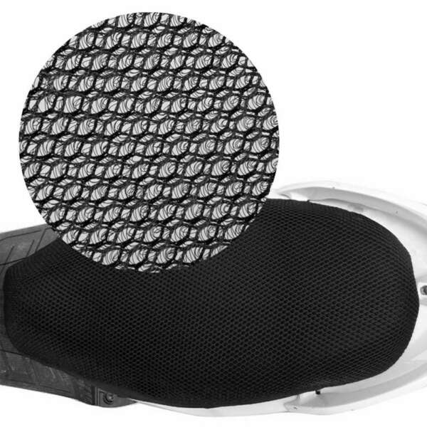 MotoEase - Motorcycle Seat Mesh Cover: Comfort and Durability on Every Ride!