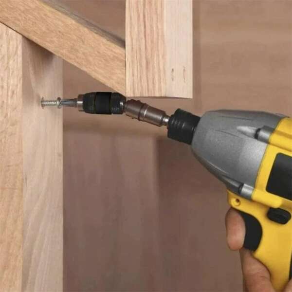 MagnaBit - Magnetic Bit Holder: Simple and Precise Drilling in Narrow Spaces!