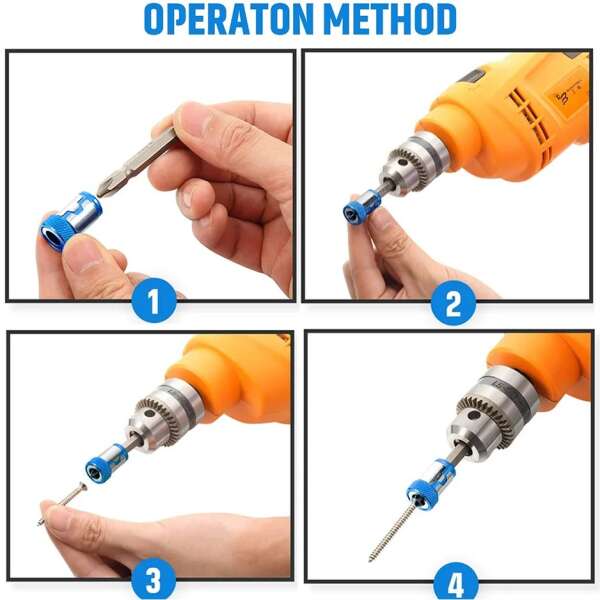 UniRing - Universal Magnetic Ring for Drill: Secure and Non-Slip Grip!