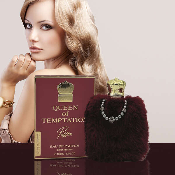 Queen of Temptation Passion - Sophisticated Woody Perfume: Refinement and Elegance in Every Drop!