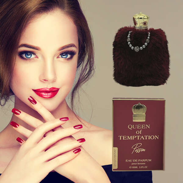 Queen of Temptation Passion - Sophisticated Woody Perfume: Refinement and Elegance in Every Drop!