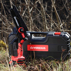 Werkhus - Cordless Wood Saw: Powerful Set for Fast and Precise Gardening!