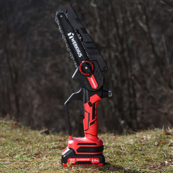 Werkhus - Cordless Wood Saw: Powerful Set for Fast and Precise Gardening!