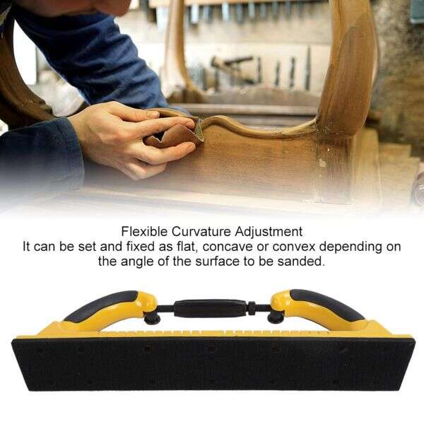 Tractool - Adjustable Dry Sanding Tool: Impeccable Finish for Your Projects!