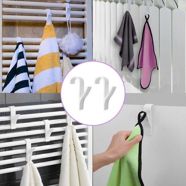 Hangarix - Set of 10 Drying Hooks: Space Efficient and Fast Drying!