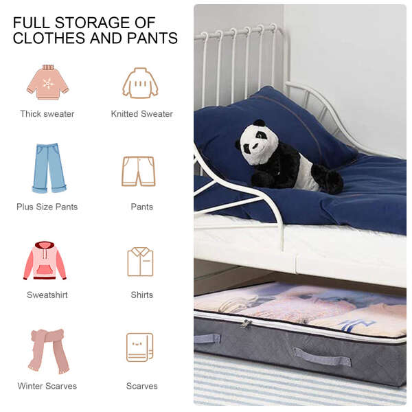 Storalee - Set of 2 Storage Bags: Maximize Space in Your Apartment!