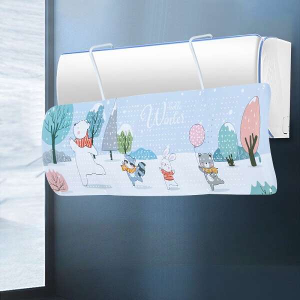 Divertix - Flexible Air Conditioner Deflectors with Playful Illustrations!