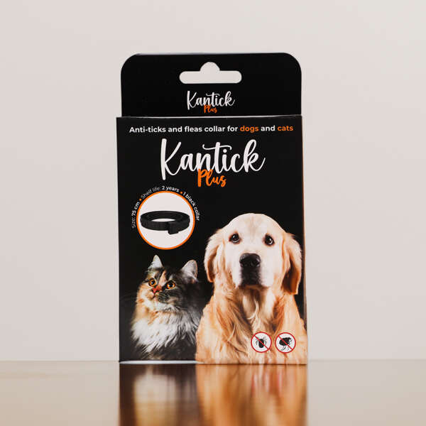 Kantick Plus - Anti-Parasite Collar for Pets: Effective Protection Against Fleas and Ticks!