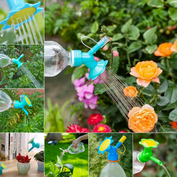 Sprinkley - 2-in-1 Plant Watering Sprinkler: The Perfect Solution for Greenery Care!