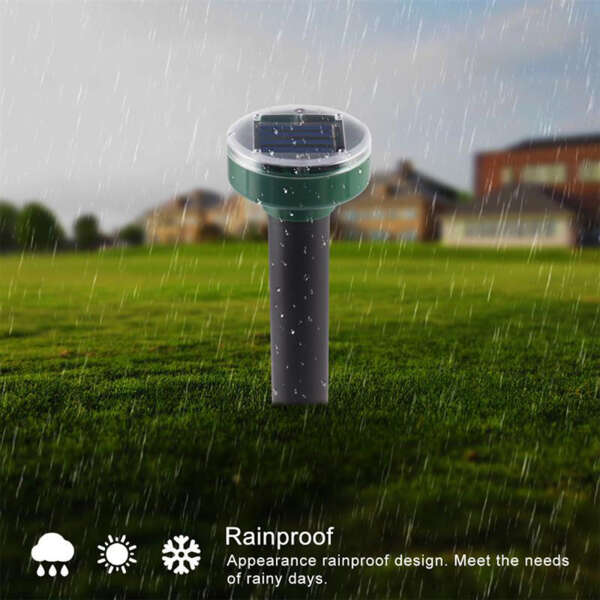 RayRepel - Solar Pest Repellent: Protect Your Property with Ultrasonic Technology!