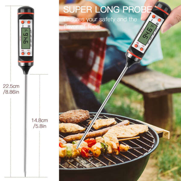 TempKing - Kitchen Thermometer: Cook Safely with Precision!