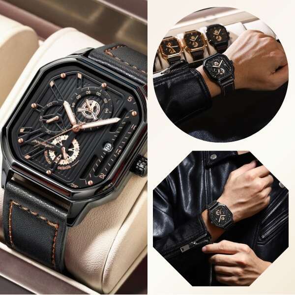 Bartton - Luxury Watch - Casual and Elegant Aesthetics!