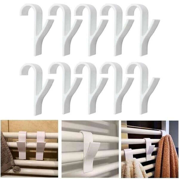 Hangarix - Set of 10 Drying Hooks: Space Efficient and Fast Drying!