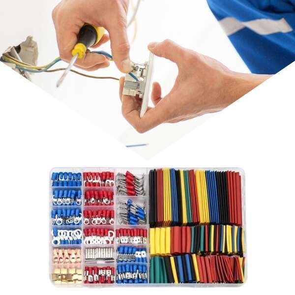 Strinkex - Electrical Connector and Heat Shrink Tube Kit: Essential Equipment for Professionals!