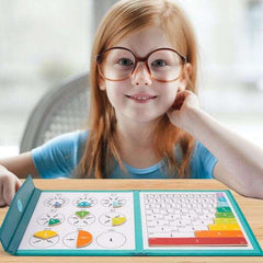 Fact Genius - Fractions Learning Kit: Educational Toy for Kids!