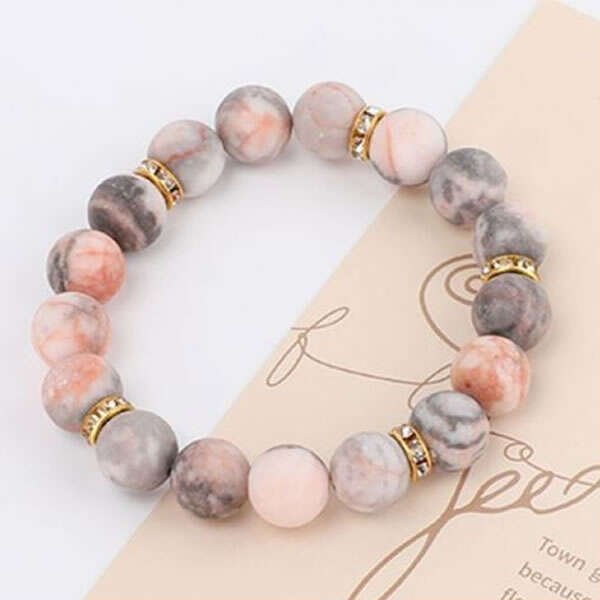 Yantra - Elegant Bracelet with Natural Stones: Luck and Style in Every Step!