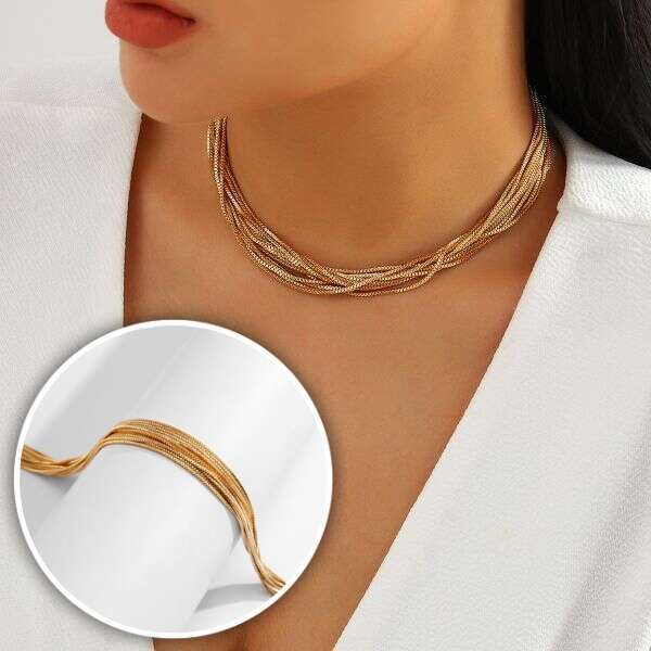 Goldiana - Elegant Necklace: Add a Touch of Luxury to Any Outfit!