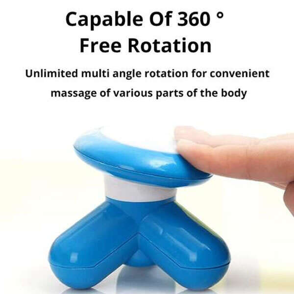 Fuzi - Mini USB Massager: Instant Relaxation in Compact Format!