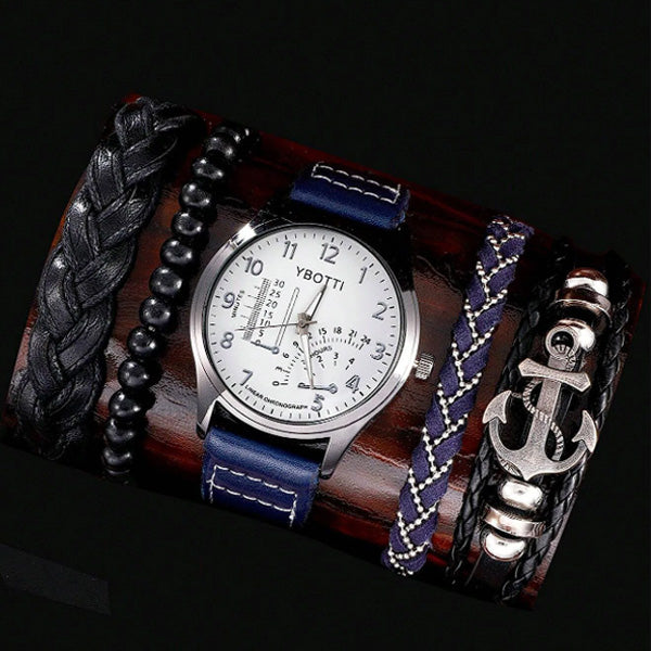 Tebbo - Men's Fashion Accessories Set: Elegance and Dynamism Throughout the Day!