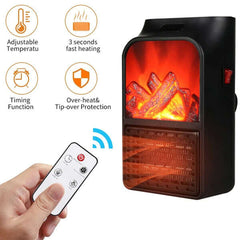 Artton - Small Portable Heater with Remote Control - Instant and Silent Heat