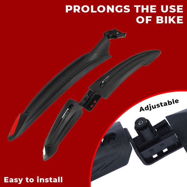 Racker - Mudguard for Bicycle Wheels: Complete Protection and Comfort on the Road!