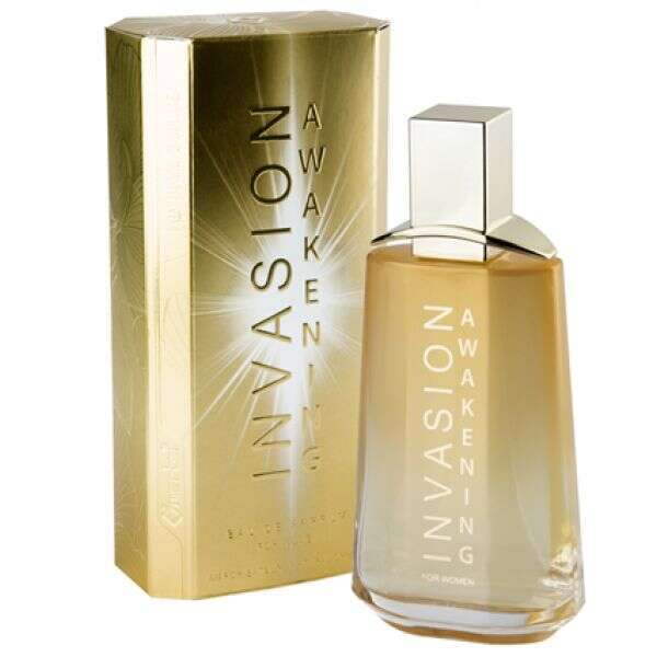 Golden Glow - Invasion: Invigorating Perfume for Women with Floral and Fruity Aromas!