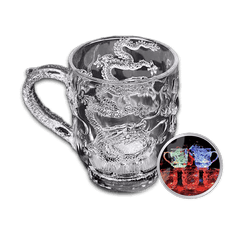 NightDragon - 3D LED Dragon Mug: Transform Your Drink into Colorful Experiences!