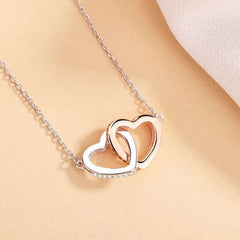 Enamora Premium Set - Necklace with 2 Hearts for the Ideal Gift!