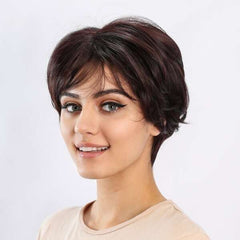 Linta - Short Shiny Wig: Instant Volume and Style!