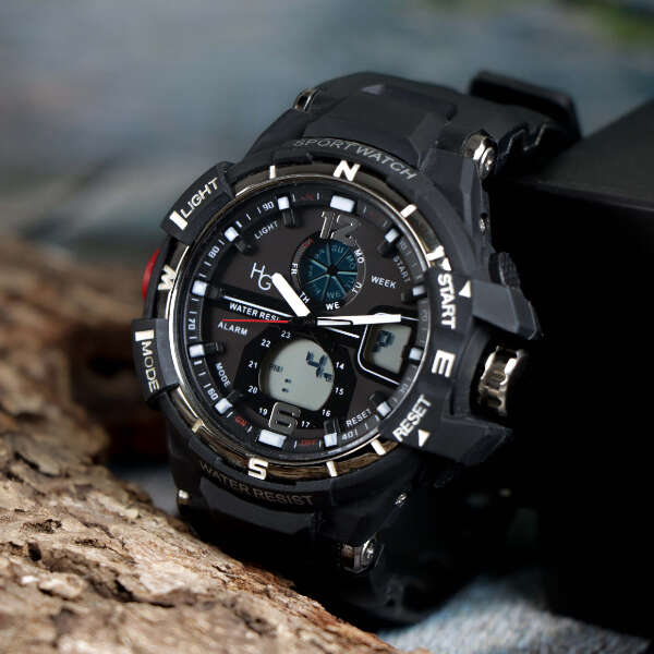 Hector Army - Men's Sports Watch: Elegance and Military Style in One Device!