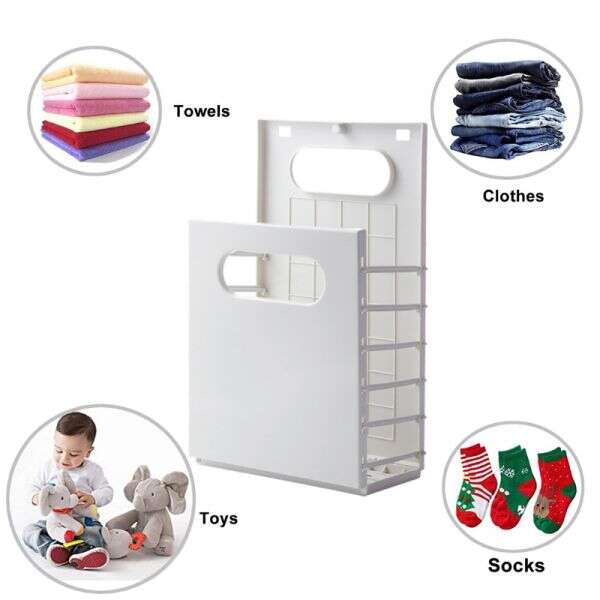 Eliv - Foldable Laundry Basket for Efficient Organization!