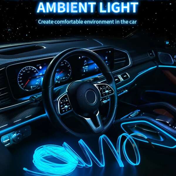 Lumicar - LED Car Light Strip: Transform Your Interior with Style!