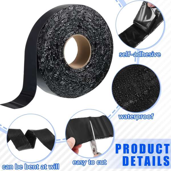 OnyxTape - Self-Adhesive Asphalt Tape: The Ideal Solution for Pavement and Road Repair!