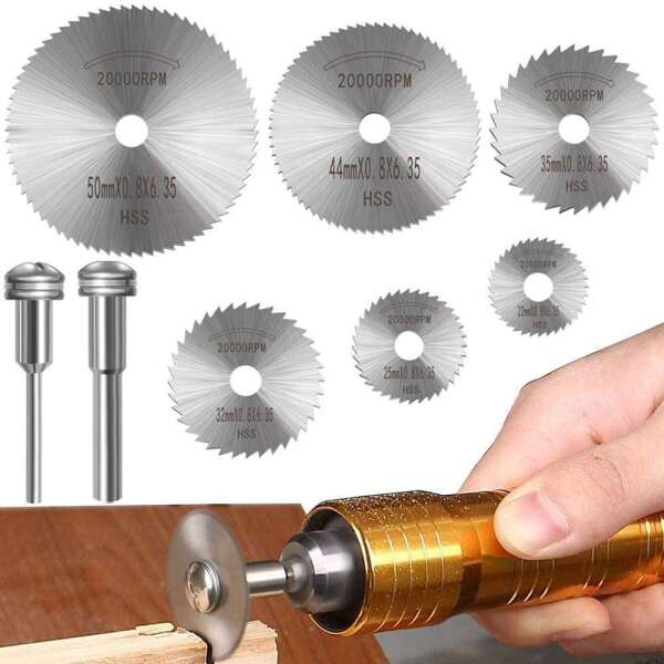 Miniark - Set of 5 Mini Circular Saw Blades: Precise Cutting for Your Projects!