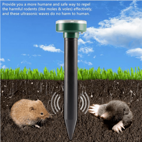 RayRepel - Solar Pest Repellent: Protect Your Property with Ultrasonic Technology!