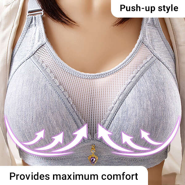 Comforto - Extremely Comfortable Bra for Large Breasts, Wire Free!